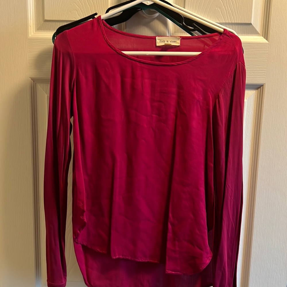 Long sleeve blouse